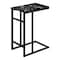 Monarch Specialties End Table, 18 W, 24 H, Particle Board, Metal, Black I 2174 - alternate 1